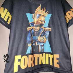 Fornite Shirt XS, but fits like Small/Med., New