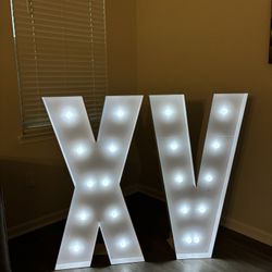 Quinceañera Party Numbers For Decoration 