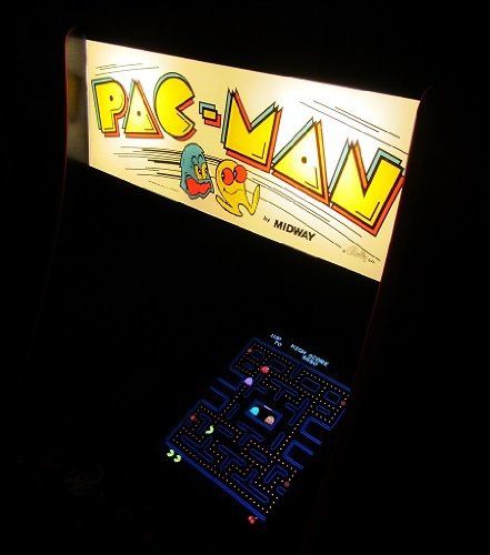 Pacman Ms Pac Man 80's Arcade Games