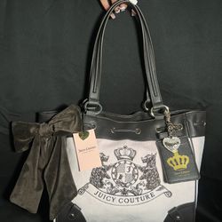 Juicy Couture Classic Scottie Dogs Daydreamer Tote