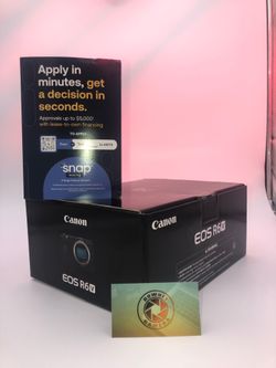Canon EOS R6 V camera body new release on sale for limited time only at Downey Camera