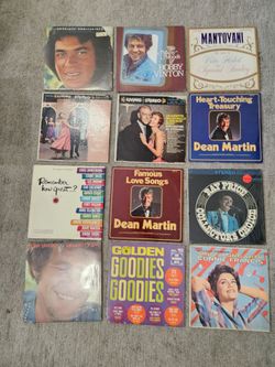 Vintage Vinyl LP Record Collection – 60 Albums Classic Rock, Country, Soul, Soundtracks 1960s 1970s