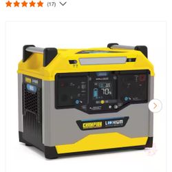 Champion Power Equipment Li-Ion Solar Generator Power Station and 120W Solar Panel