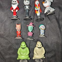 Nightmare Before Christmas With Suction Bases 