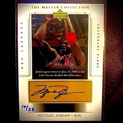 Michael Jordan Autographed Card for Sale in Manasquan, NJ