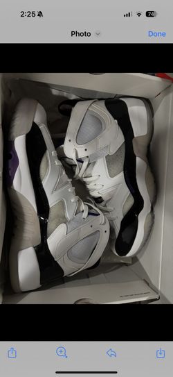 Jordan’s Jumpman Purple Black White 12