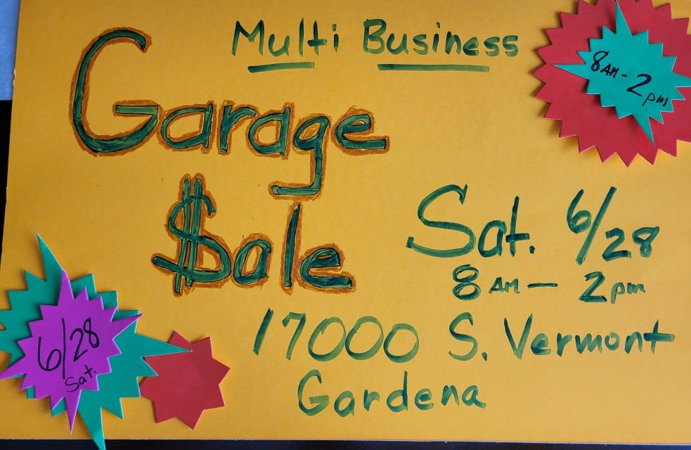 Garage Sale
