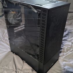 microATX - ABS Cyclone PC Case Tempered Glass Fishbowl