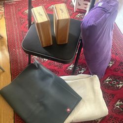 Complete Iyengar Yoga Prop Set – Manduka + Indian Props