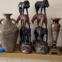 Beautiful items these animals candle sticks