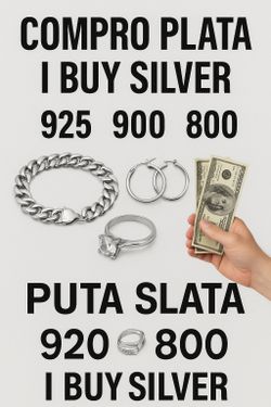🔥 COMPRO PLATA / I BUY SILVER 🔥