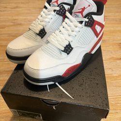  Air Jordan 4 Red Cement (Size 9)