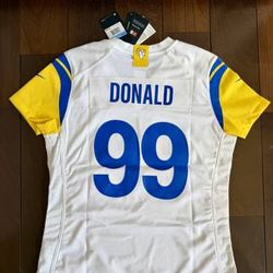 Nike Aaron Donald Los Angeles Rams Women’s Jersey – Medium/Large – New - $68