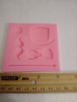 Silicon Mold For Fondant $6