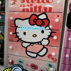 Hello Kitty Cute Five Drawer Dresser Chest