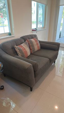 Love set , sofa doble puesto en tela