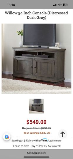 Wood TV Stand