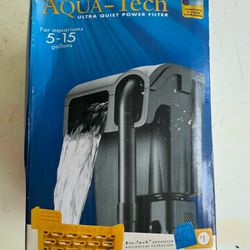Aqua-Tech Power Filter – New in Box (5–15 Gallons)