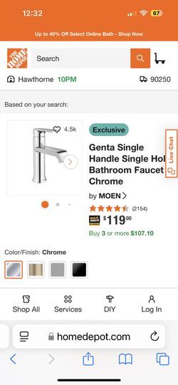 Moen ..Genta Faucet