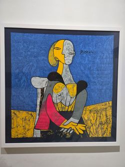 Picasso Framed Cubist Print