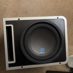 Alpine Pre-Loaded S-Series 10-inch Subwoofer Enclosure