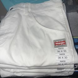 Painters White Pants 