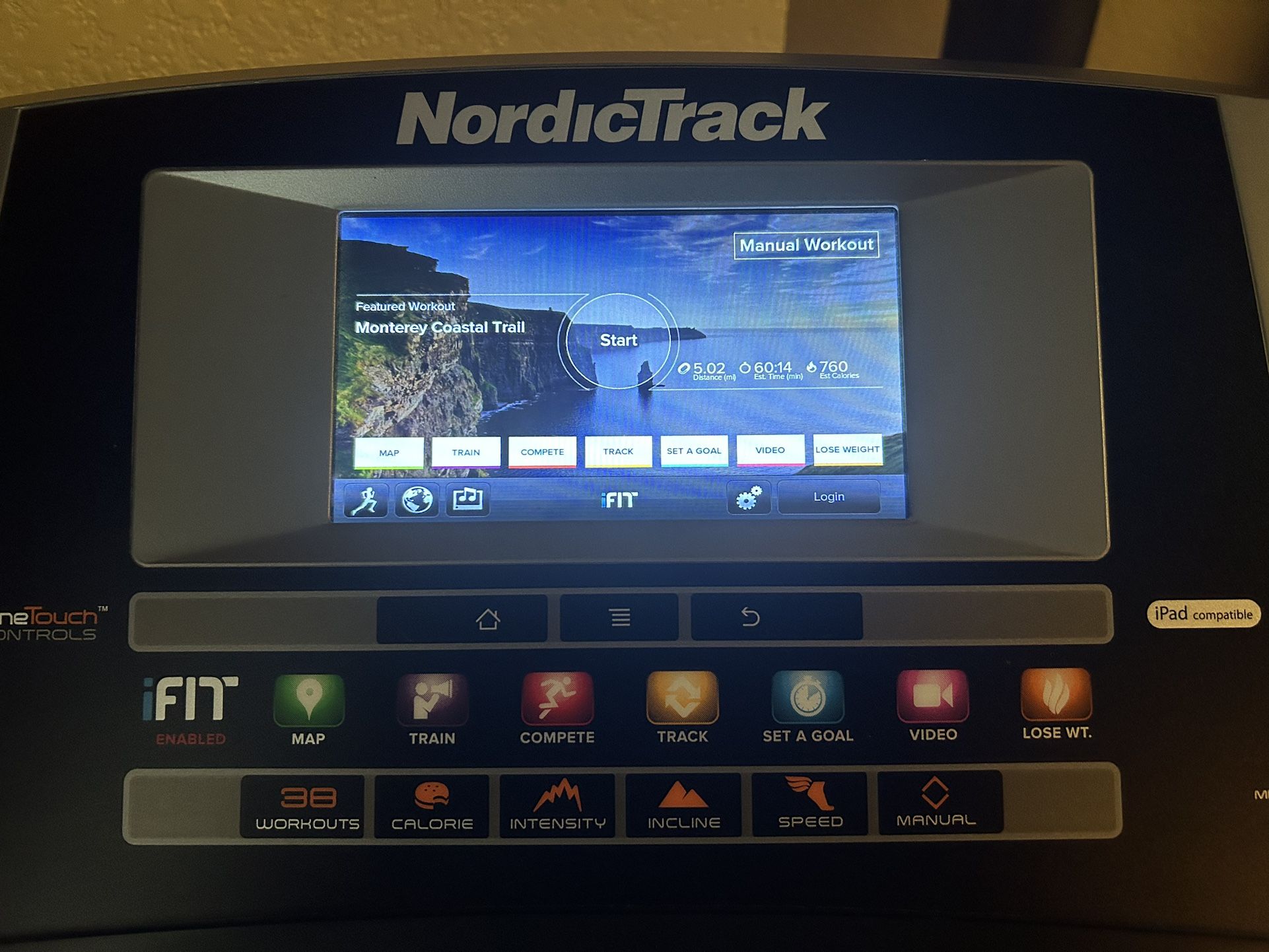 New Low Price $100!! Nordic Track Commercial 1750 Treadmill