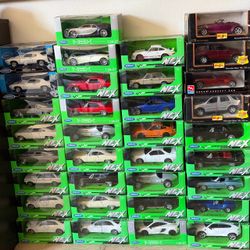 Maisto & Welly 1:24 Scale Diecast Model Car Lot