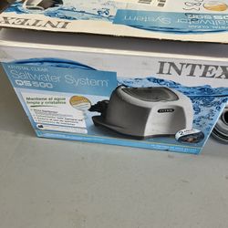 Intex Salt Water Chlorine System Funsicle Skimmer Pump Above Ground Pool