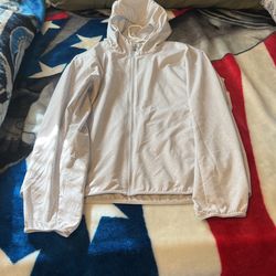 White Thin rain Jacket