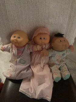 3 Cabbage Patch Kids