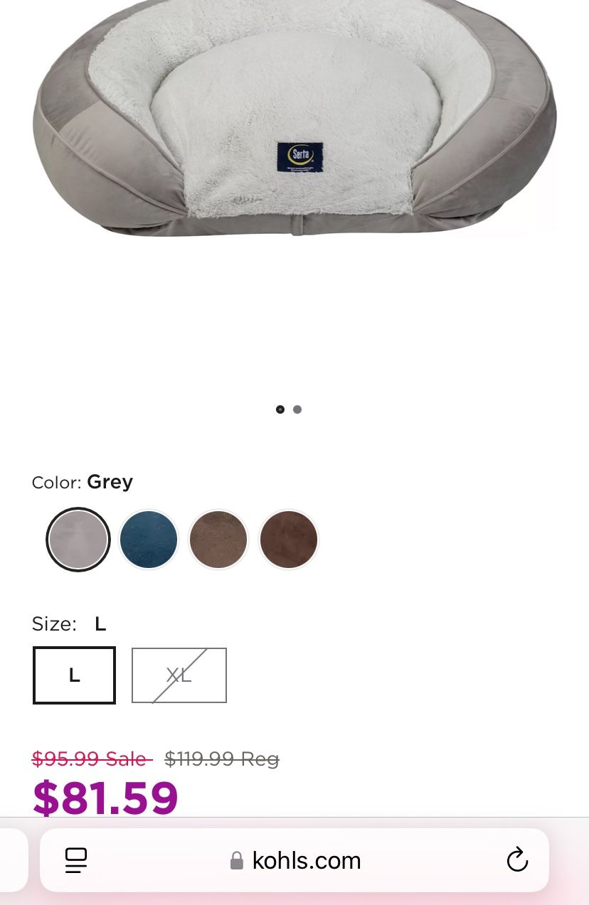 Large Dog Couch– Clean –