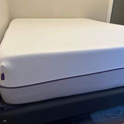 Like New Purple Plus, King Mattress, Perfect Condition