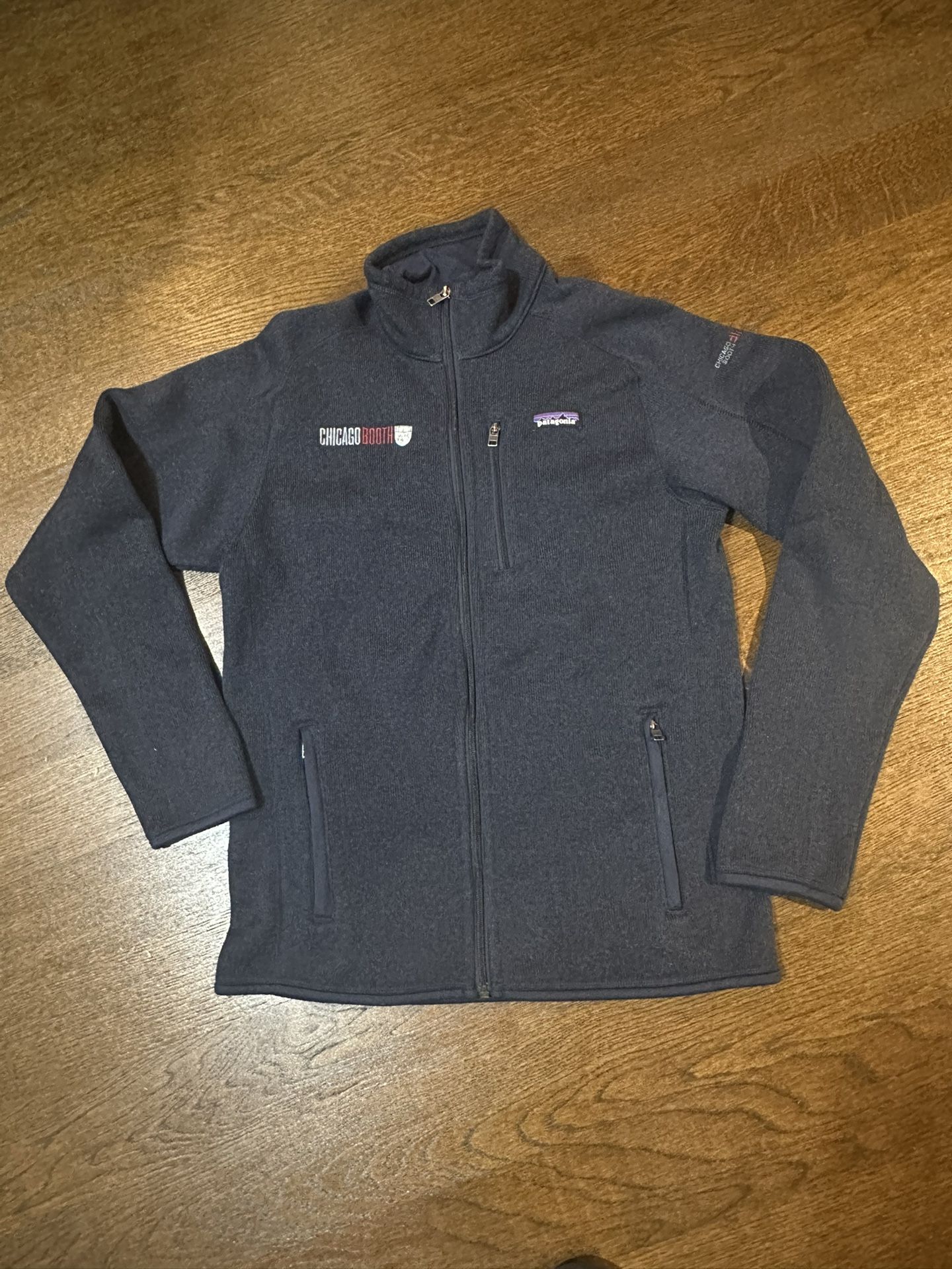 Patagonia Men's Better Sweater Full Zip Jacket Chicago Booth Size M