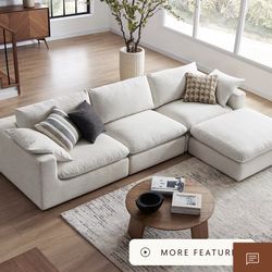 Casterly Dawson Extended sofa with ottoman