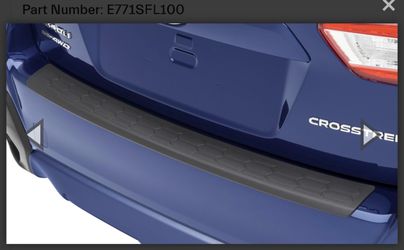Subaru Crosstrek Bumper Protector