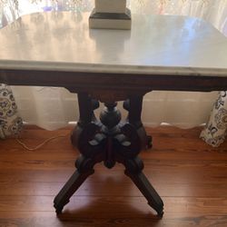 Antique Marble Table