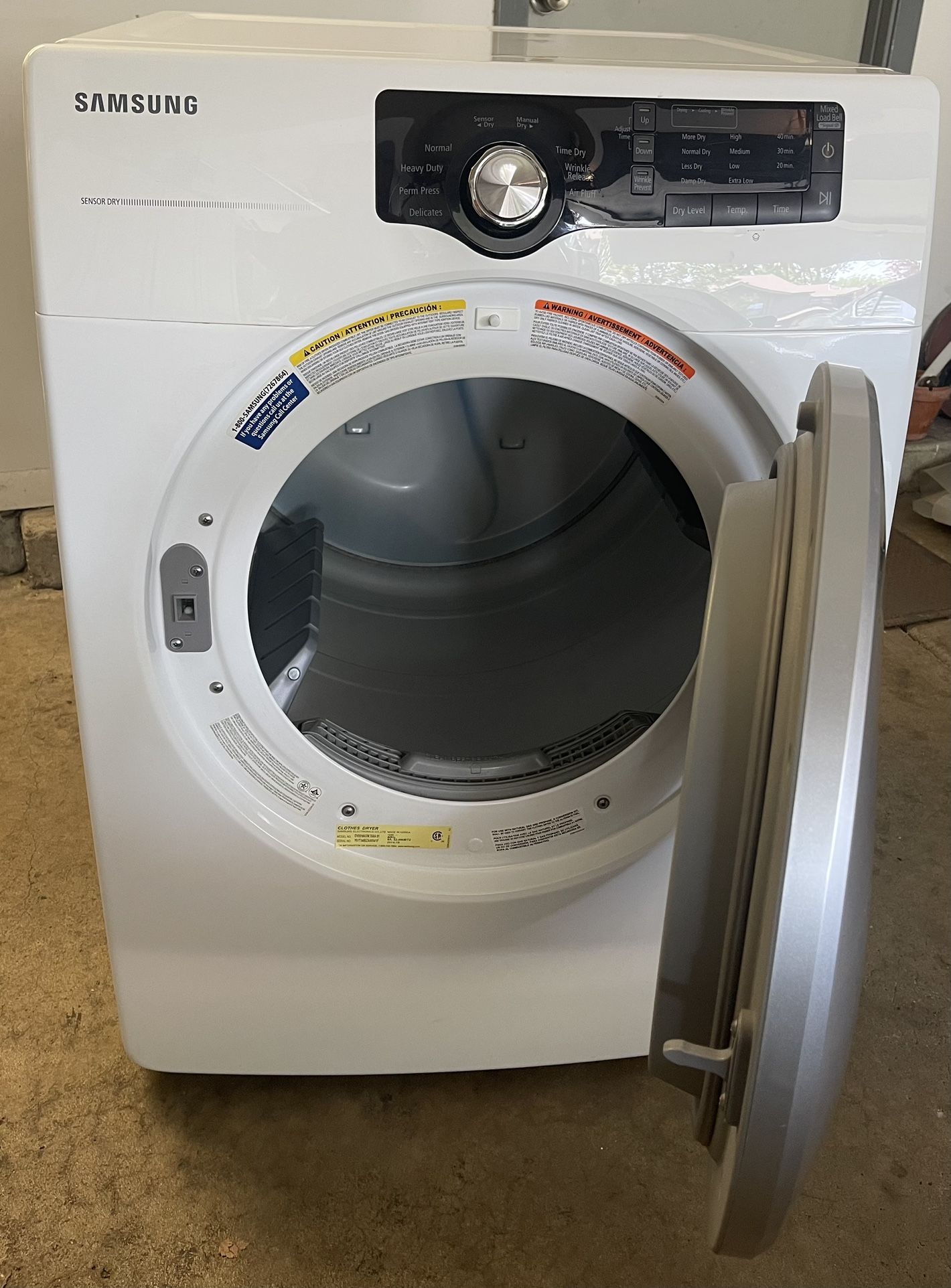 Gas Dryer New Used A Little, Wanted Matching Ones So Selling This One