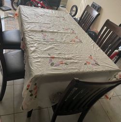 Breakfast table
