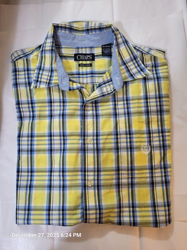 Men's Shirt. Chaps Short Sleeve