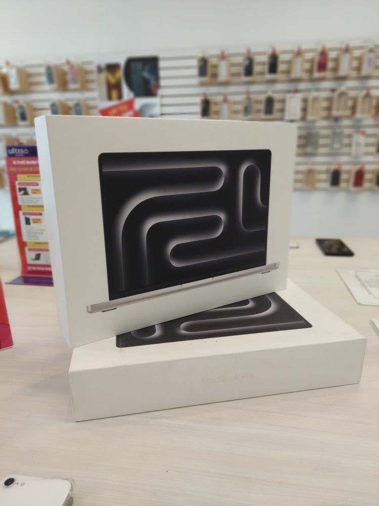 Apple MacBook Pro 14in M3 Pro Chip Brand New - Buy it in full or $1 Down Today Only