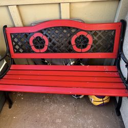 patio garden bench