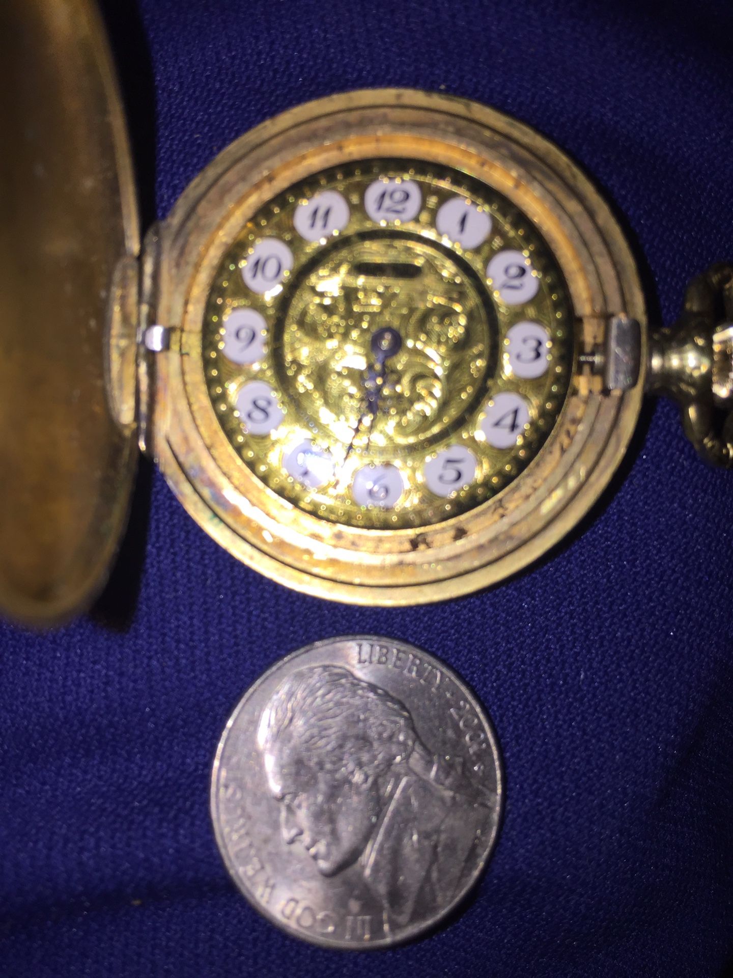 Montique mini pocket watch