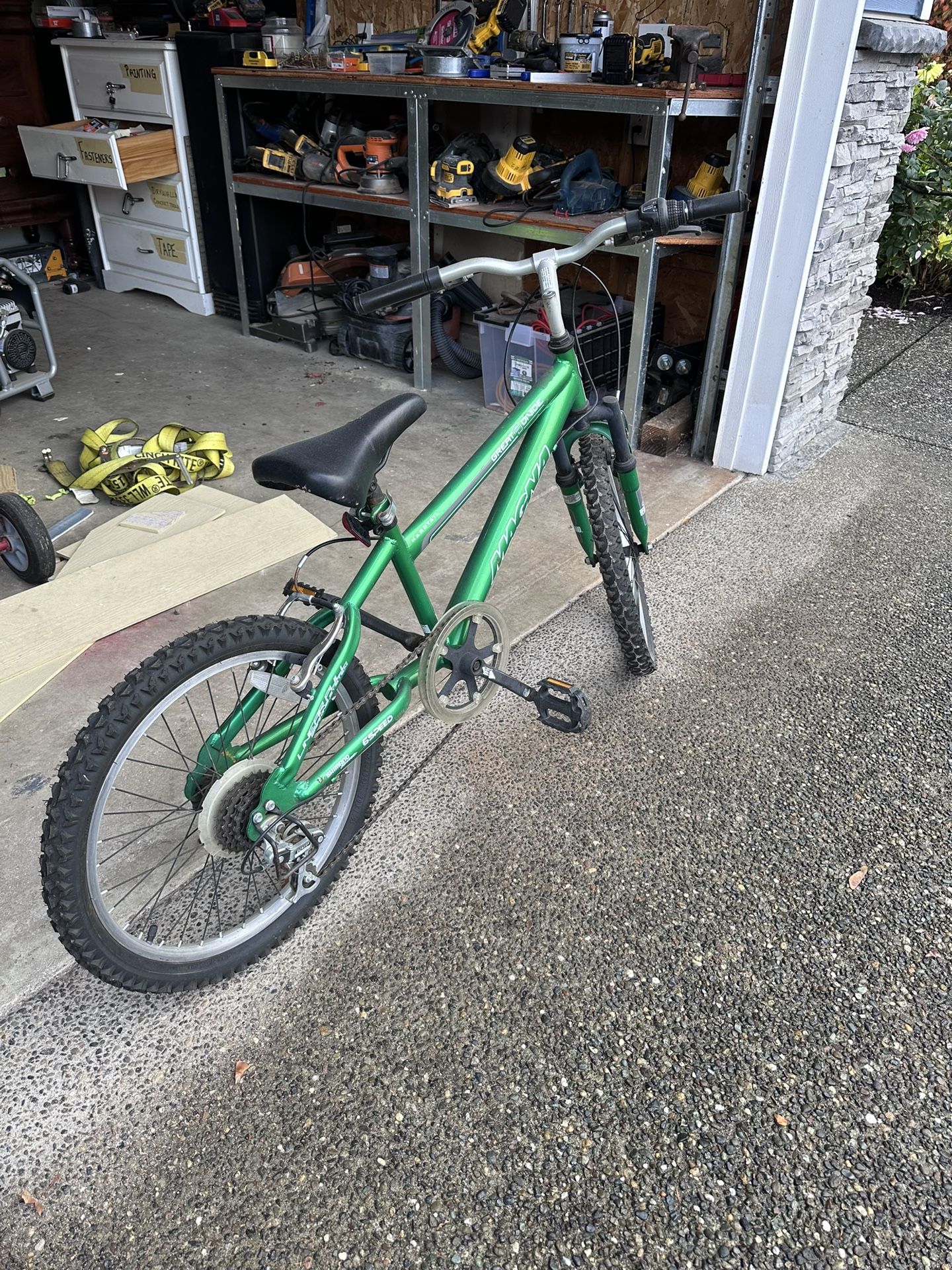 Small Child Mountain Bike.