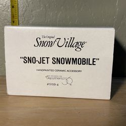 Department 56 Sno-Jet Snowmobile