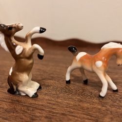 Mini Horse Set Japan Porcelain 