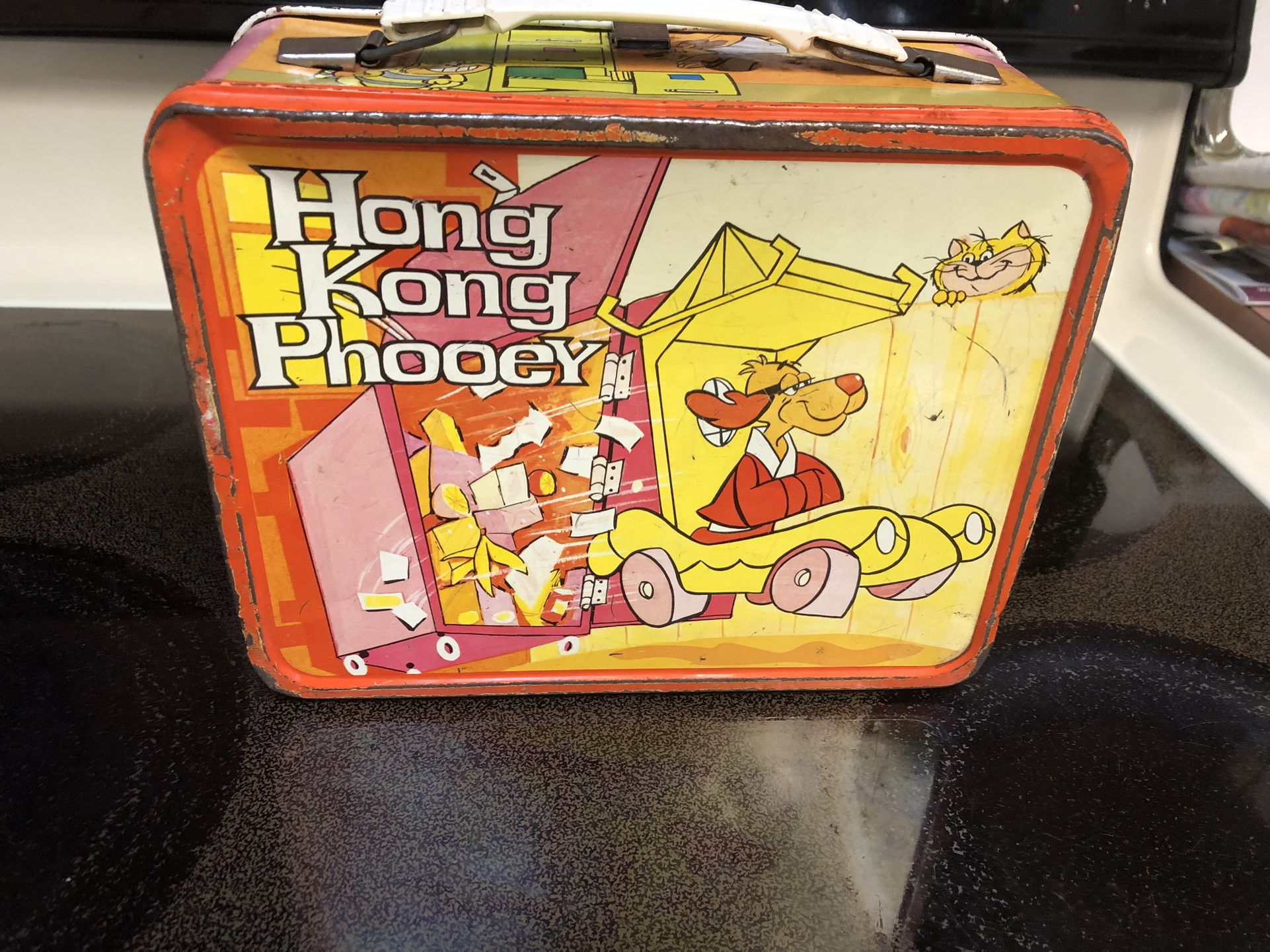 Hong Kong Phooey Lunchbox Hanna Barbera TV Vintage 1975