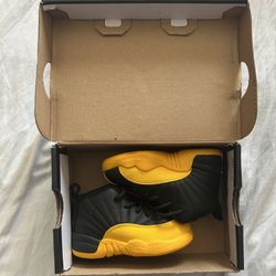 Jordan 12 Retro University Gold Td Size 6c 