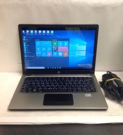 Beautiful HP Folio 13 Business Series UltraBook Super Slim Brushed Aluminum casing Laptop