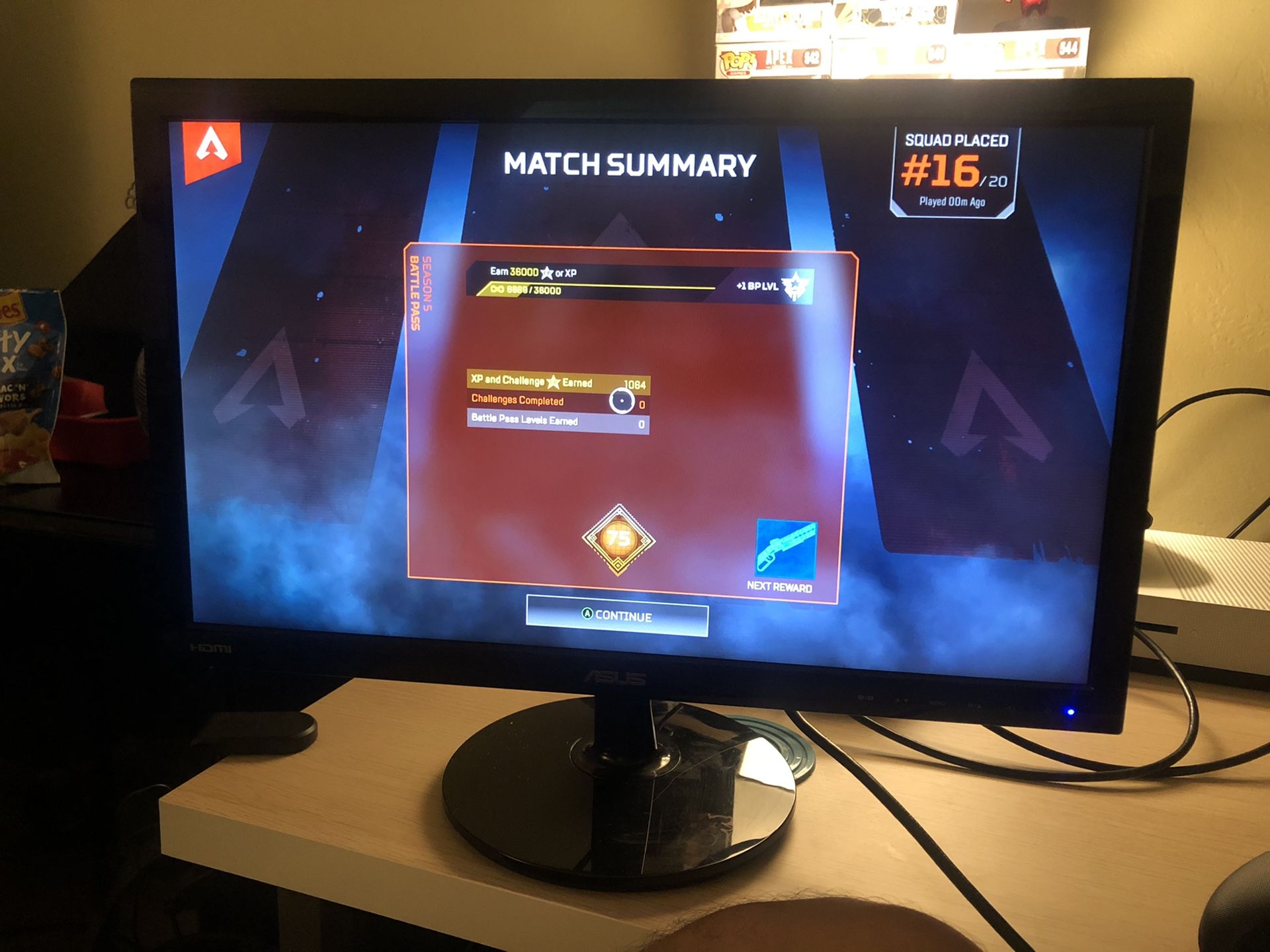 ASUS Gaming Monitor 21’ Screen